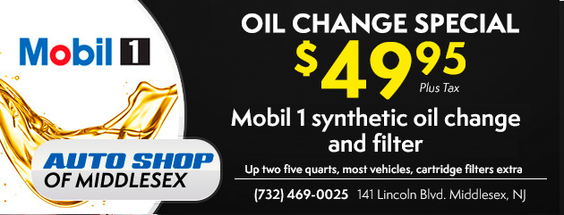 Mobil 1 Oil Change Special